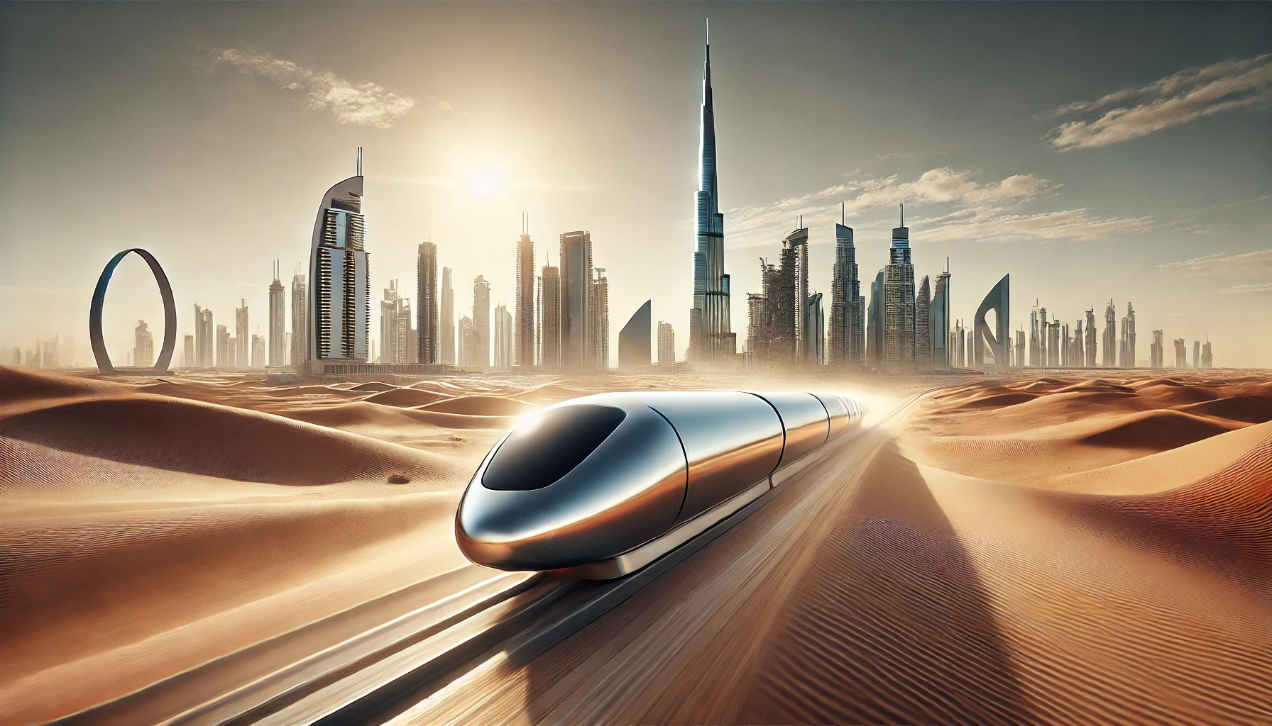 اختبارات الهايبرلوب في دبي تحقق رحلة ركاب قياسية